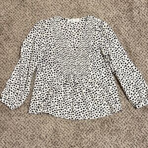 Dotted Blouse - Large